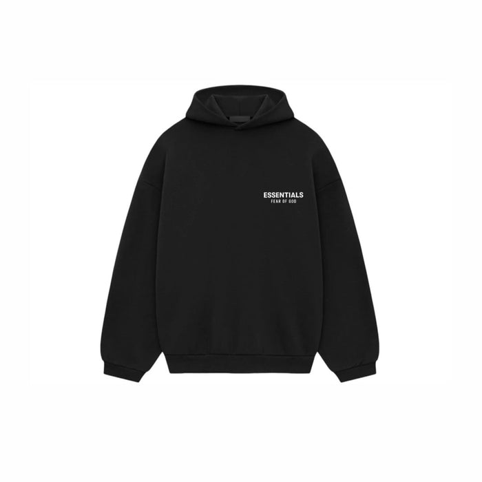 Fear of God Essentials Fleece Hoodie (FW24) Black