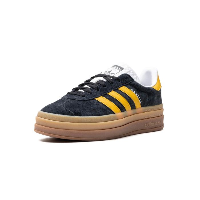 adidas Gazelle Bold Black Bold Gold (Women's)