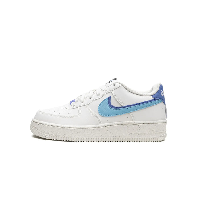 Nike Air Force 1 Low 82 Double Swoosh White Medium Blue (GS)