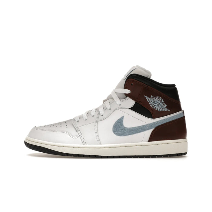 Jordan 1 Mid SE Brown Blue Grey