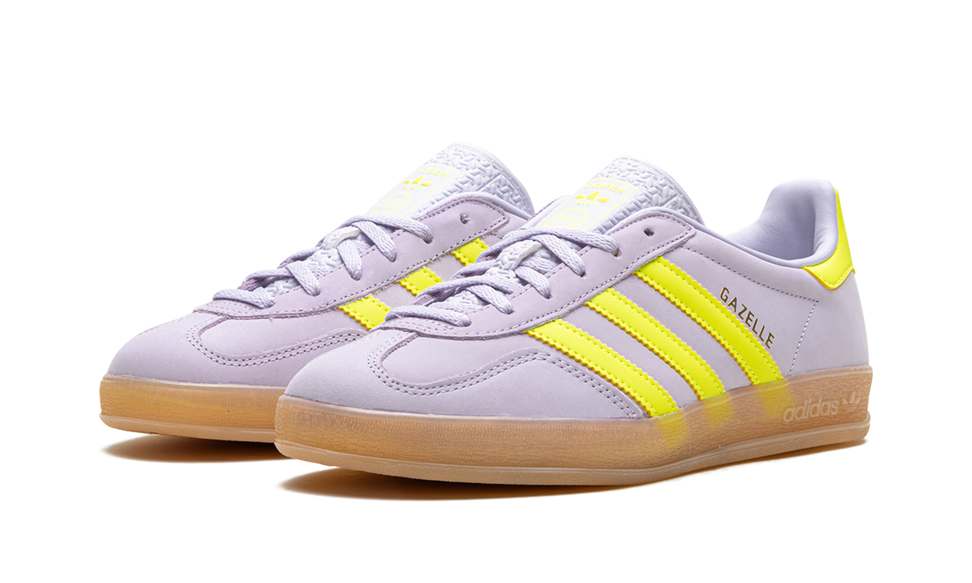 adidas Gazelle Indoor Silver Dawn Solar Yellow (Women's)