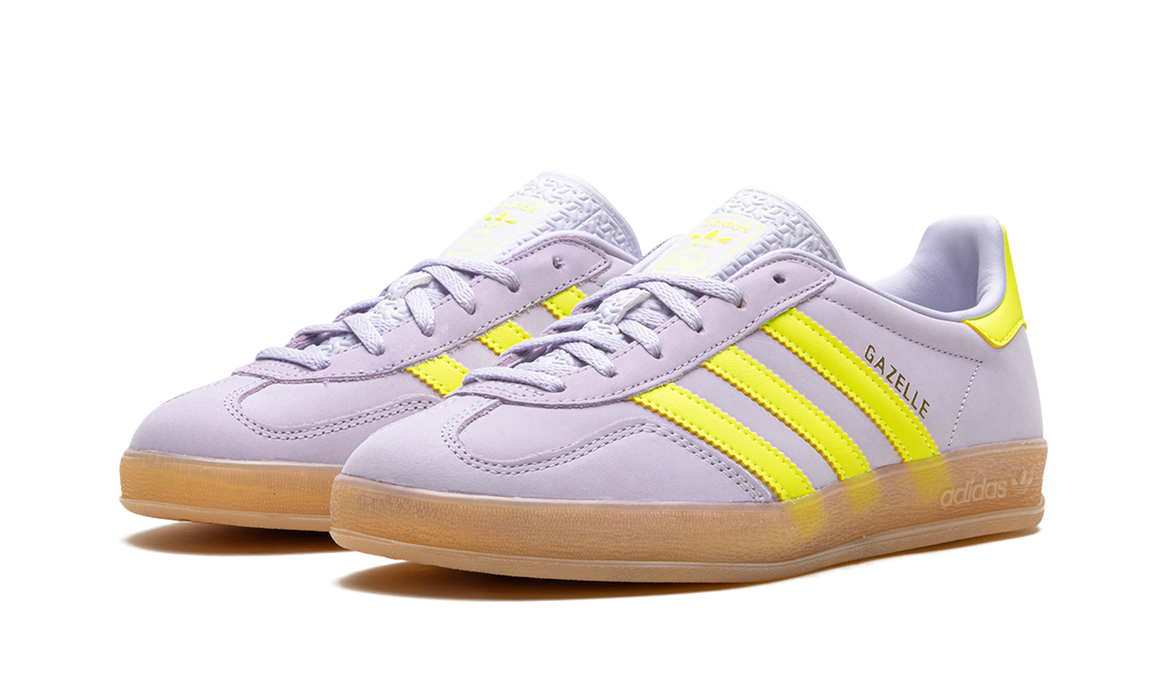 adidas Gazelle Indoor Silver Dawn Solar Yellow (Women's)