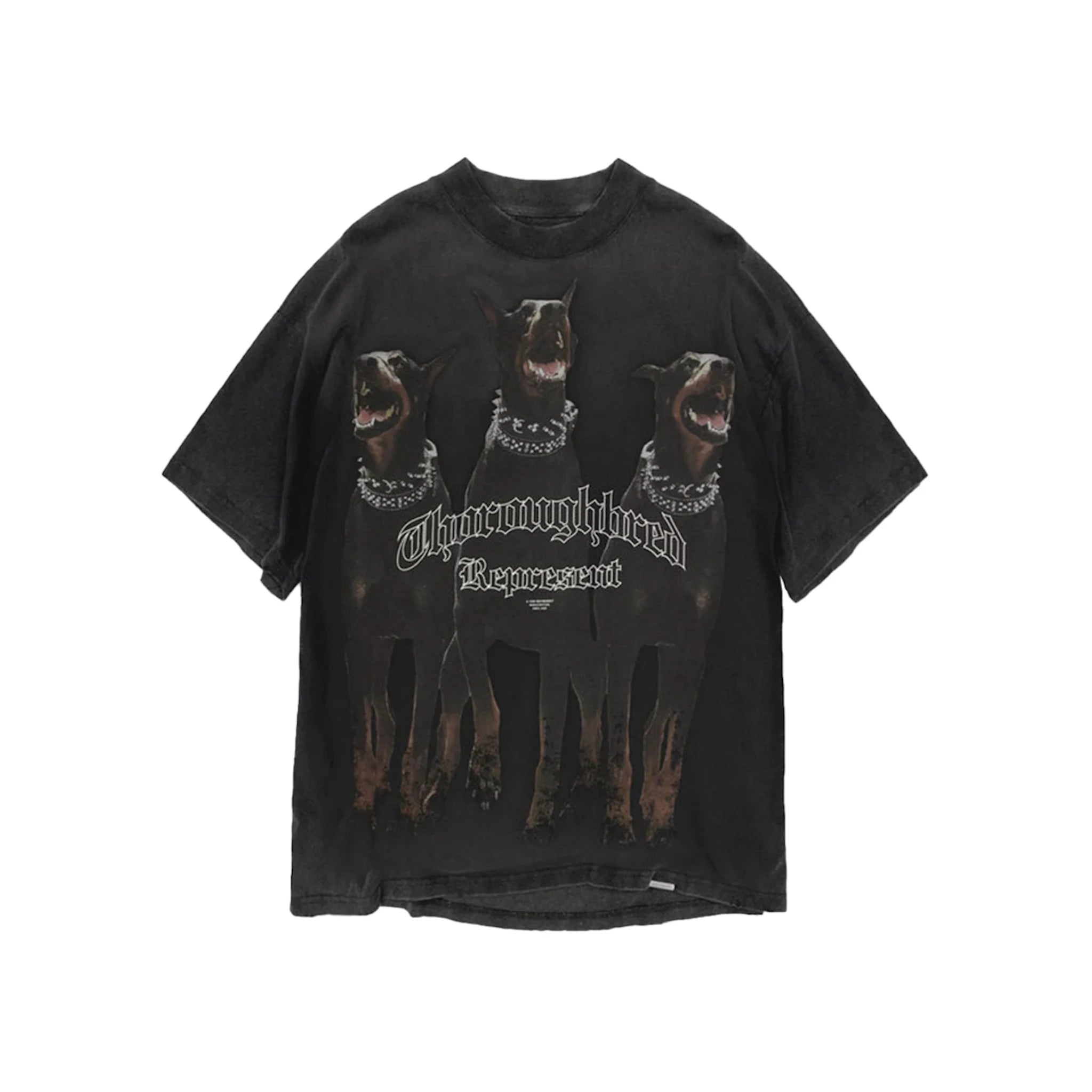 Represent Thoroughbred T-Shirt Vintage Black