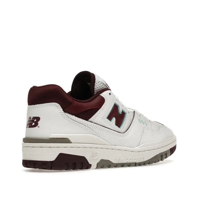 New Balance 550 Burgundy Cyan