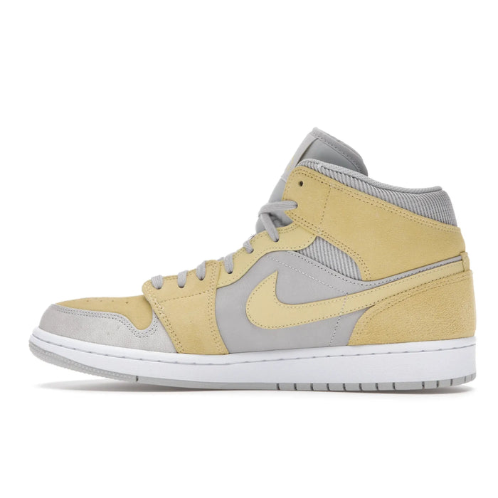 Jordan 1 Mid Mixed Textures Yellow