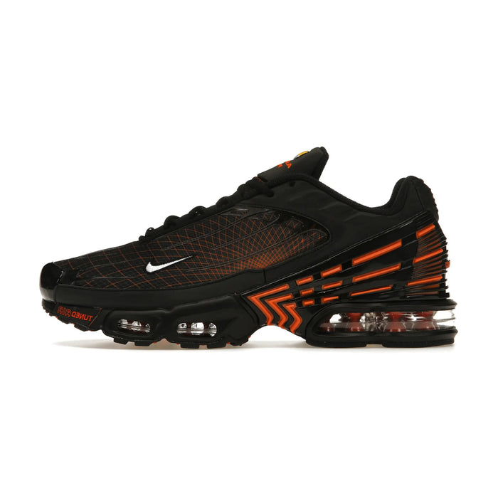 Nike Air Max Plus 3 Black Orange Spirograph