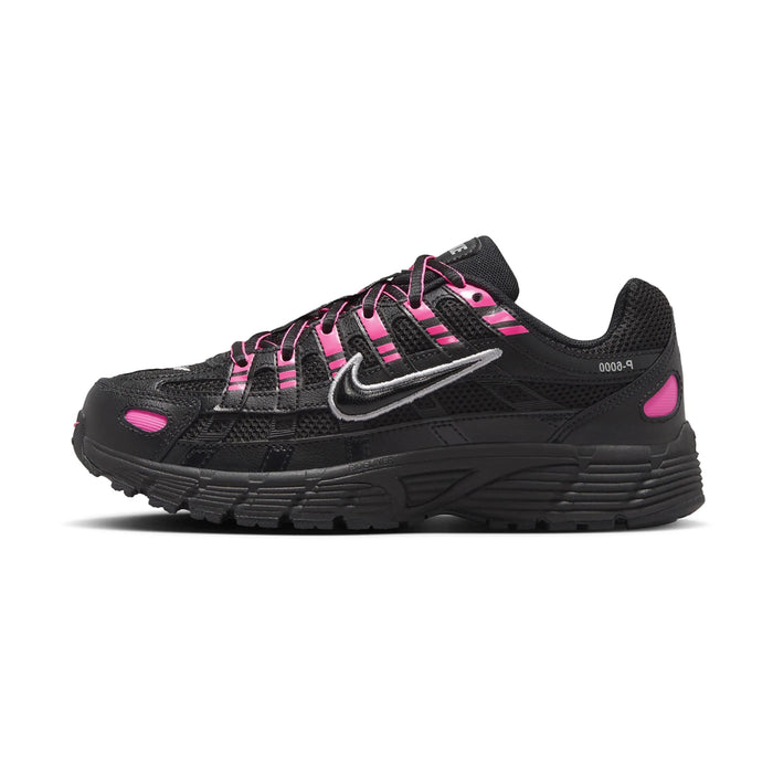 Nike P-6000 Pink Blast Metallic Silver Black (GS)