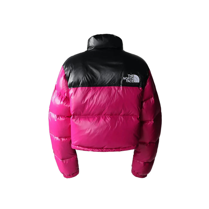 The North Face Women's Nuptse Short Jacket Fuchsia Pink