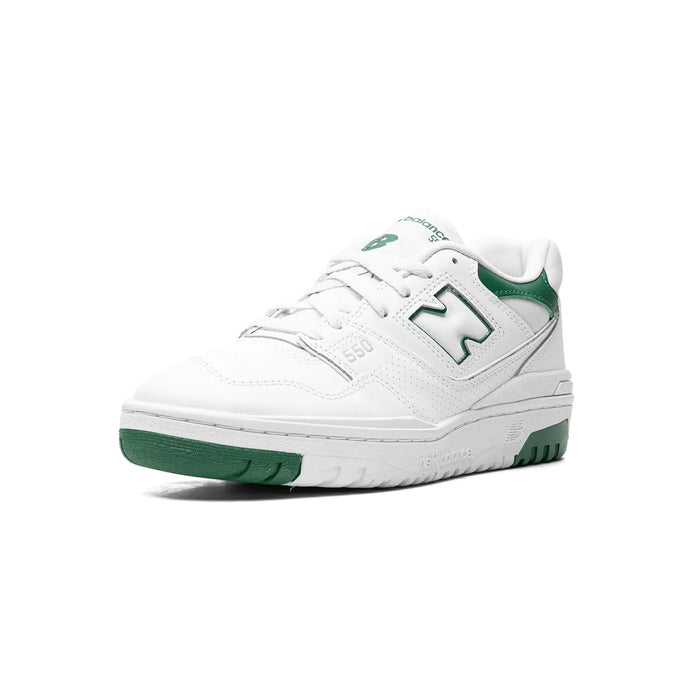 New Balance 550 White Classic Green