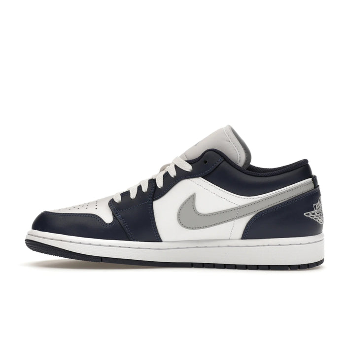 Jordan 1 Low Wolf Grey Midnight Navy