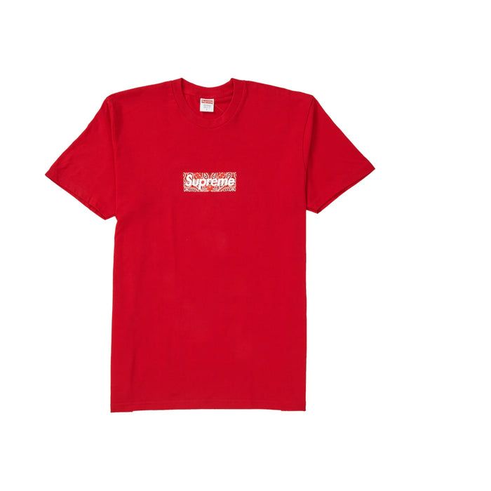 Supreme Bandana Box Logo Tee Red