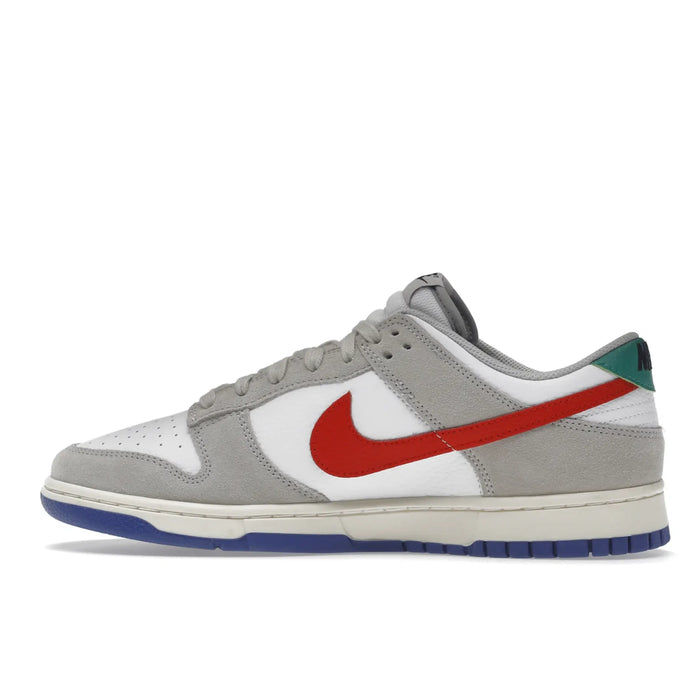 Nike Dunk Low Light Iron Ore Red Blue