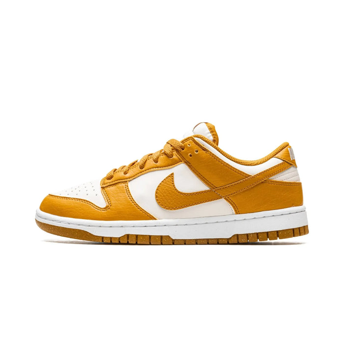 Nike Dunk Low Next Nature Phantom Gold Suede (Women's)