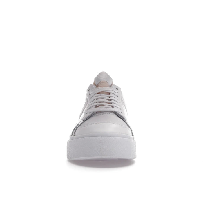 Nike Blazer Low Platform Triple White (Women's)