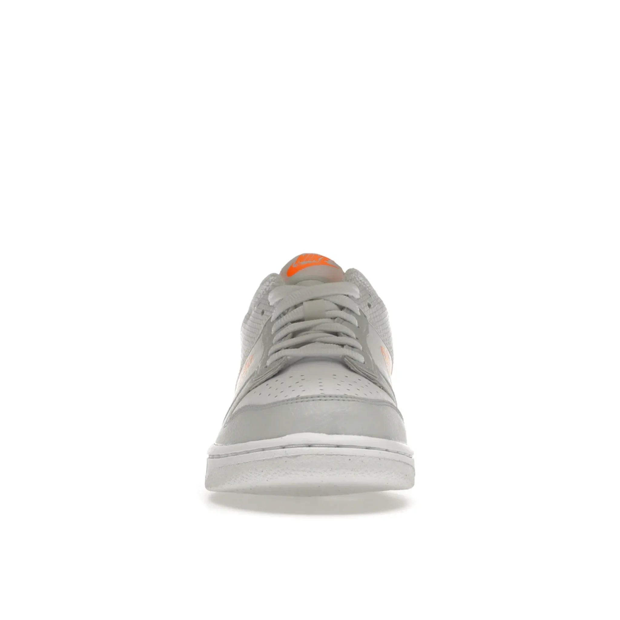 Nike Dunk Low SE 3D Swoosh Pure Platinum Total Orange (GS)