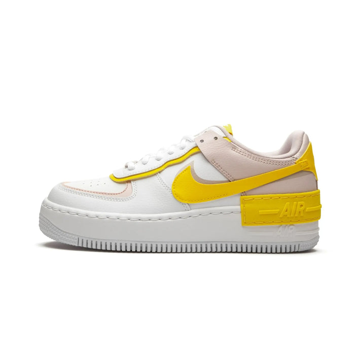 Nike Air Force 1 Low Shadow White Barely Rose Speed Yellow (Women's)