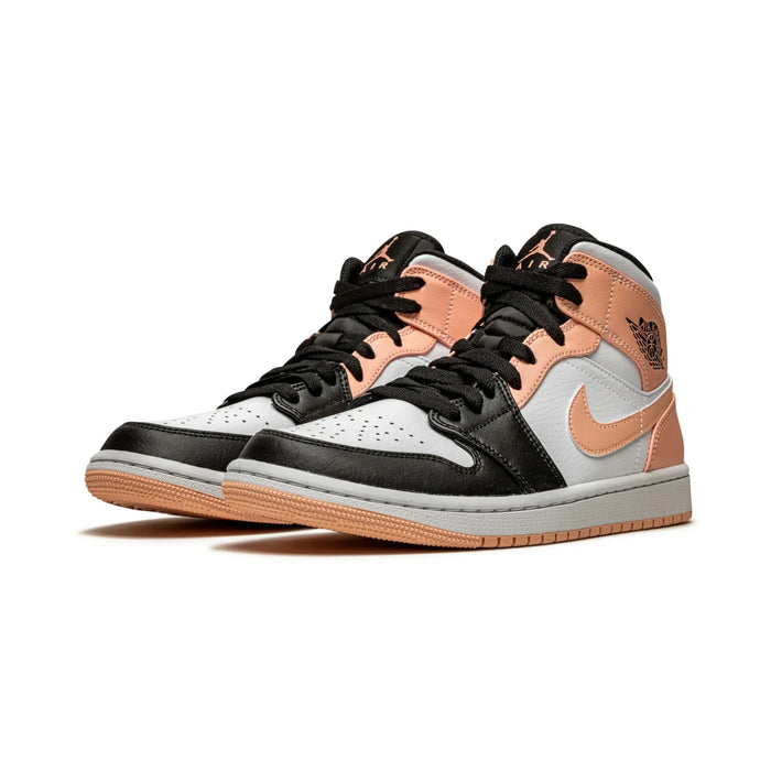 Jordan 1 Mid Arctic Orange Black Toe