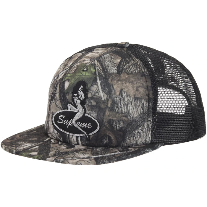 Supreme Pinup Mesh Back 5-Panel Brown Camo