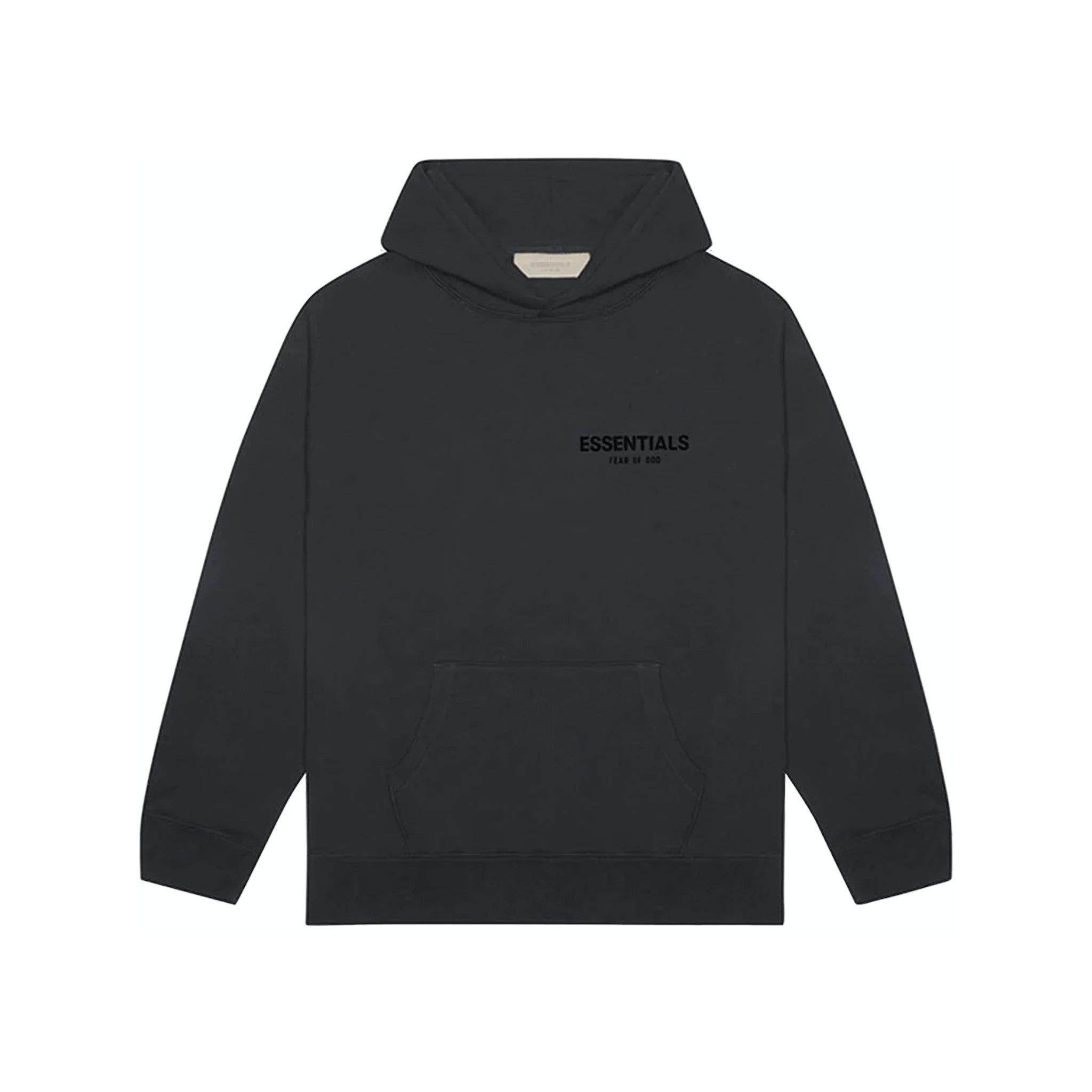 Fear of God Essentials Pullover Chest Logo Hoodie Stretch Limo/Black