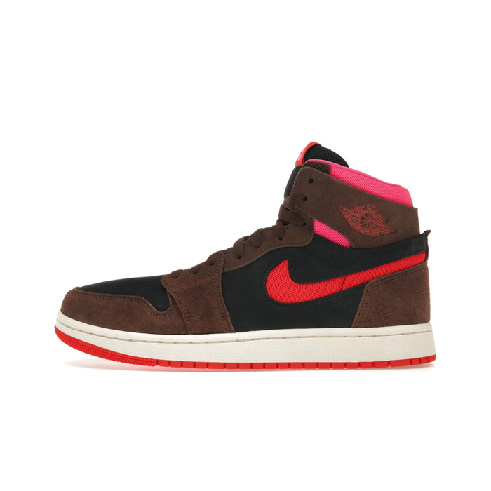 Jordan 1 High Zoom Air CMFT 2 Cacao Wow Picante Red (Women's)