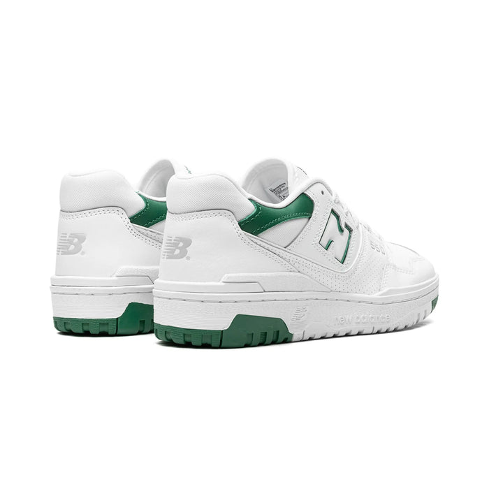 New Balance 550 White Classic Green