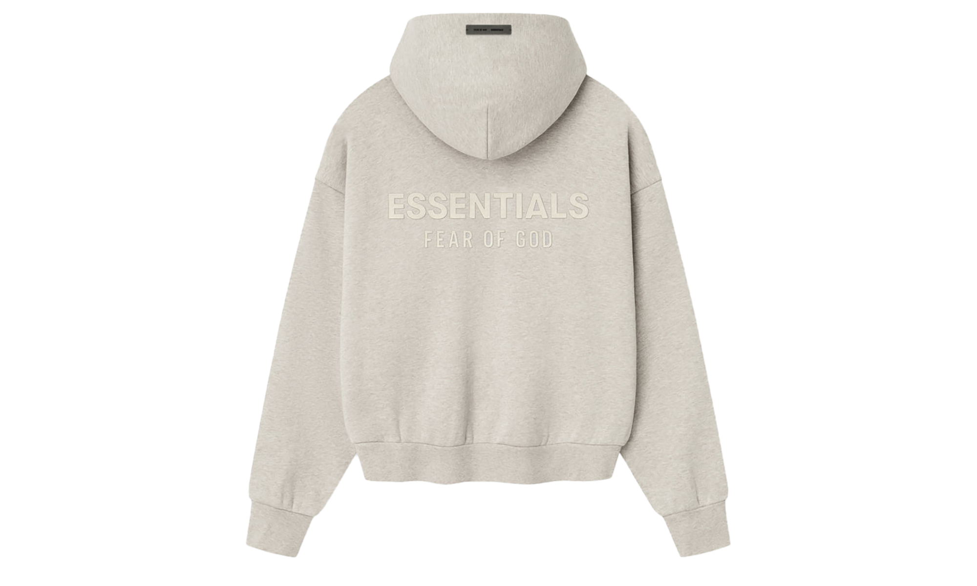 Fear of God Essentials Classic Fleece Hoodie Heather Stone