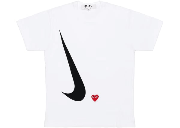 Comme des Garcons PLAY x Nike T-shirt White