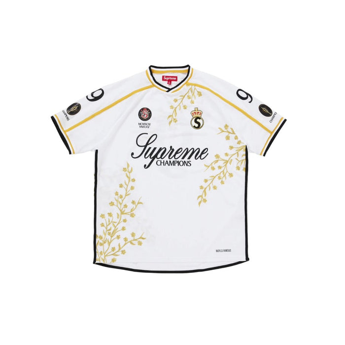 Supreme Floral Soccer Jersey White