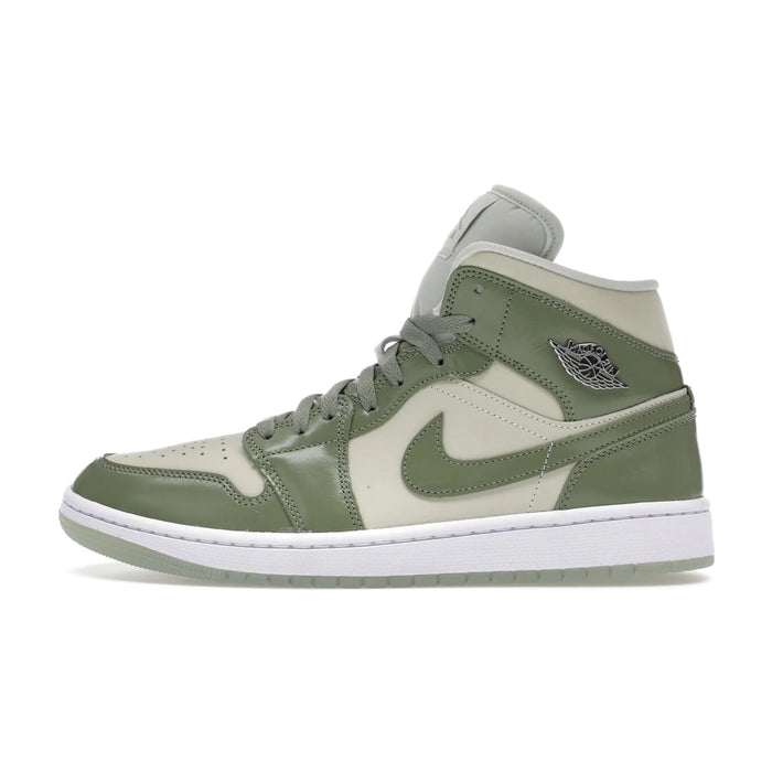 Jordan 1 Mid SE Sea Glass Oil Green (Women's)