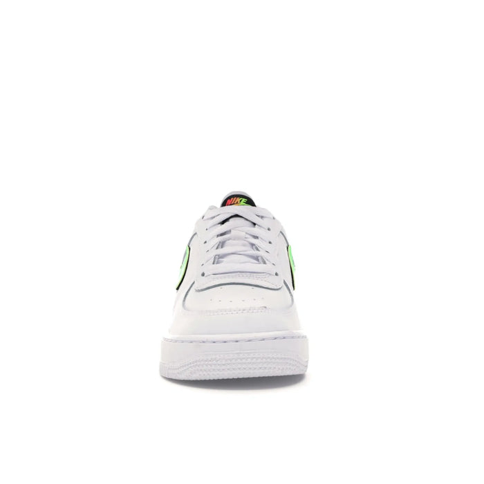 Nike Air Force 1 Low Removable Swoosh White Green Strike (GS)