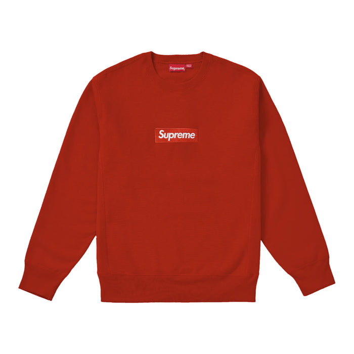 Supreme Box Logo Crewneck (FW18) Rust