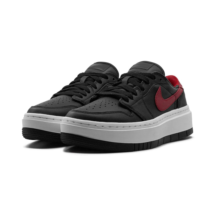 Jordan 1 Elevate Low Black Gym Red White (Women's)