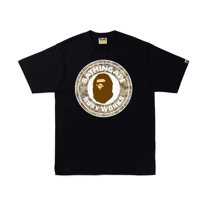 BAPE Sand Camo Busy Works Tee Black/Beige