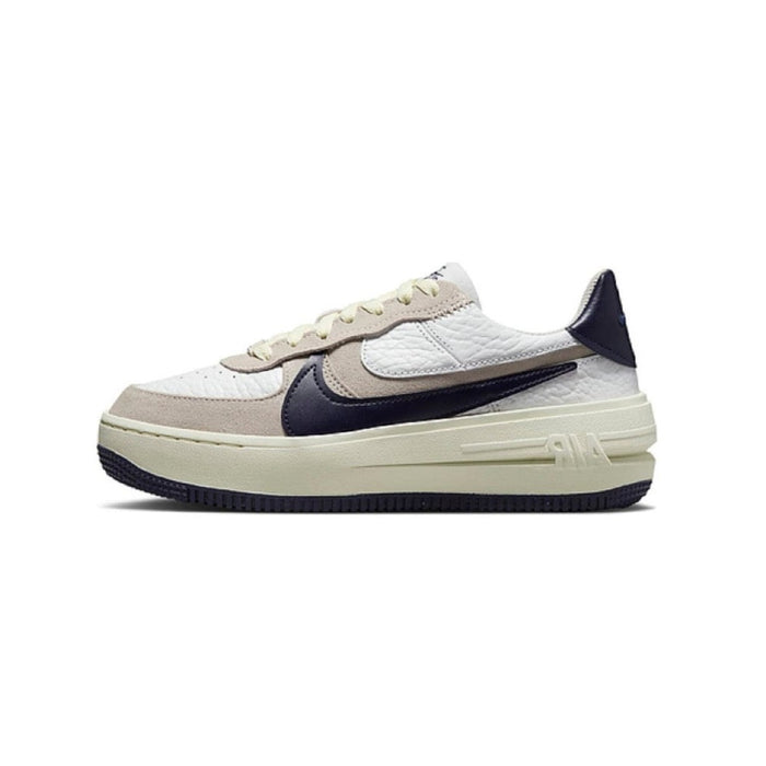 Nike Air Force 1 PLT.AF.ORM White & Navy (W)