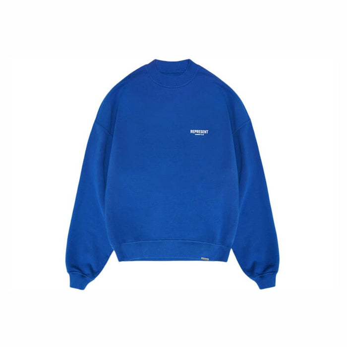 Represent Owner's Club Sweater Cobalt Blue/White