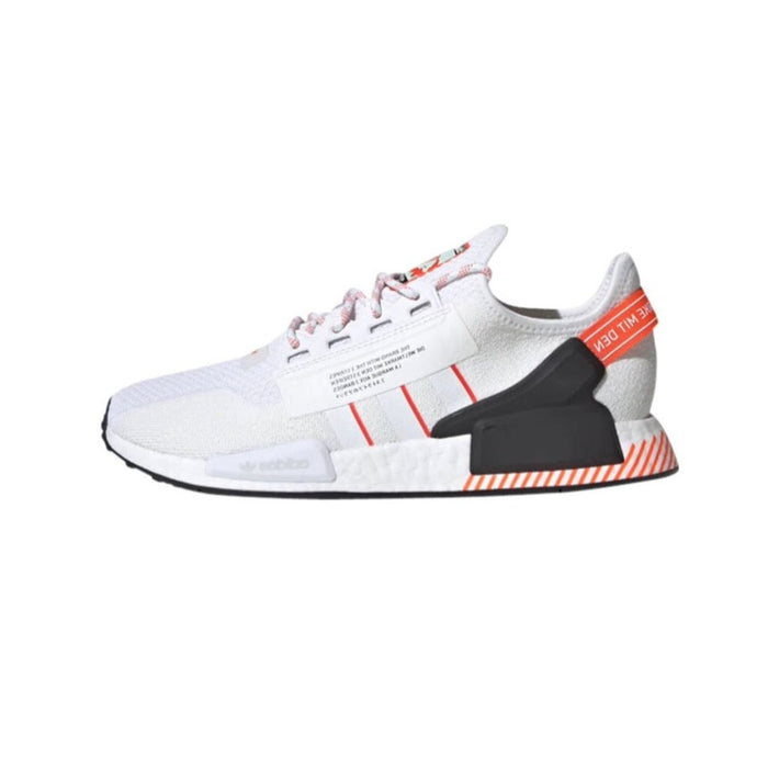 Adidas NMD R1 V2 White Solar Red