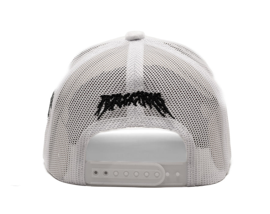 Reflection Luxury Fuzzy Cap White