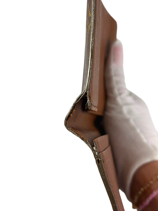 Louis Vuitton Porte Chequier Cartes Credit European Checkbook Wallet