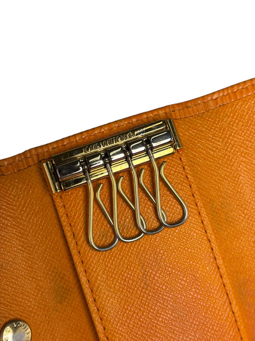 Louis Vuitton Epi Leather Mandarin 4 Key Holder