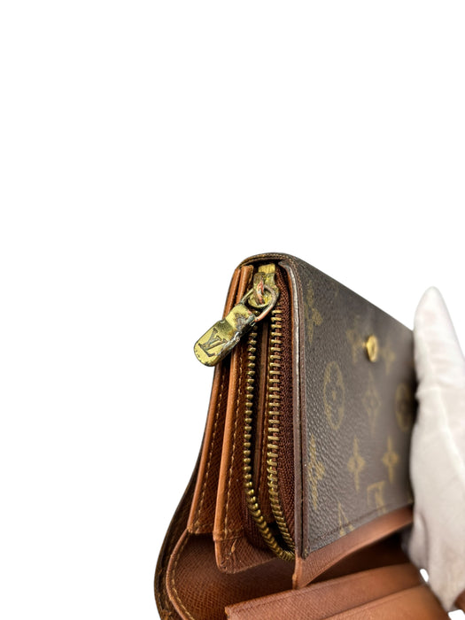 Louis Vuitton Monogram Porte Monnaie Billets Tresor Wallet