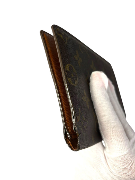 Louis Vuitton Porte Chequier Cartes Credit European Checkbook Wallet