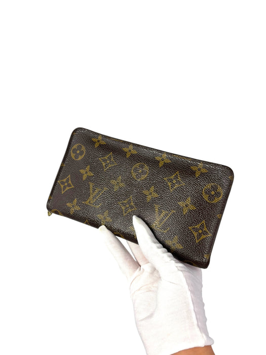 Louis Vuitton Monogram Zippy Long Clutch Wallet