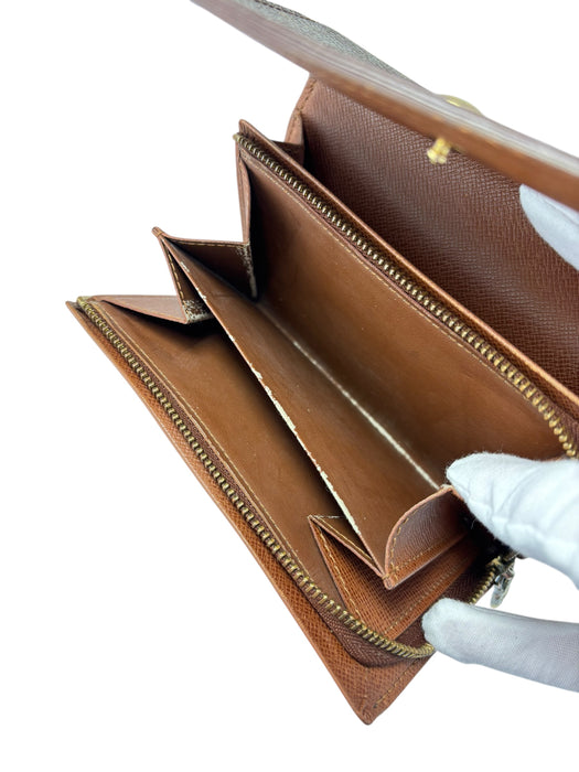 Louis Vuitton Monogram Porte Monnaie Billets Tresor Wallet