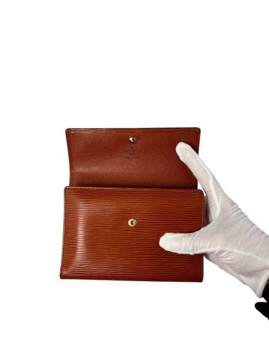 Louis Vuitton Epi Leather Porte Tresor Etui Papiers Wallet