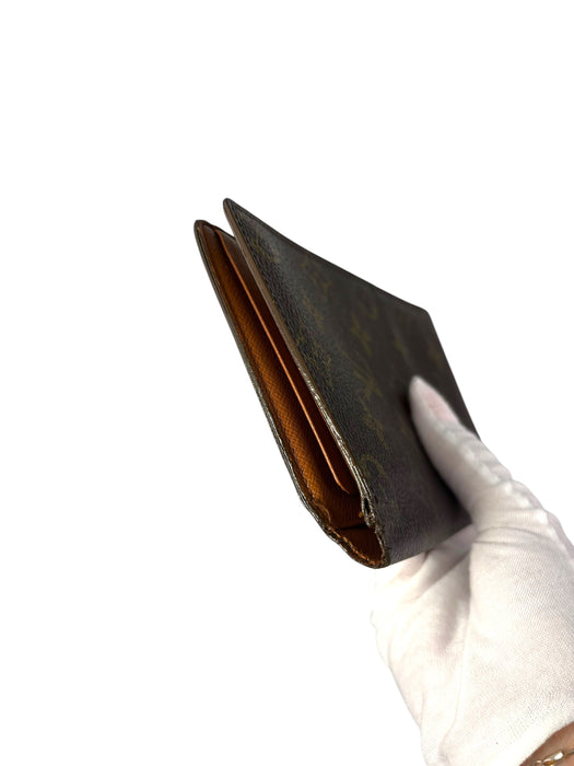 Louis Vuitton Porte Chequier Cartes Credit European Checkbook Wallet