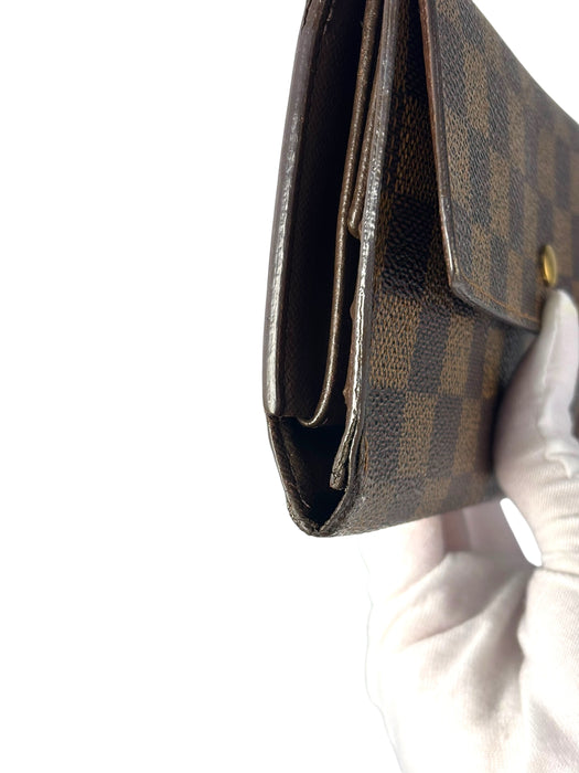 Louis Vuitton Damier Ebene Porte Tresor International Wallet