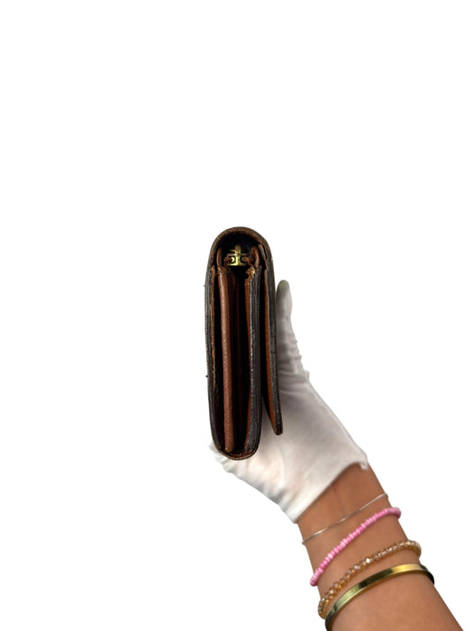 Louis Vuitton Monogram Porte Monnaie Tresor Bi-fold Wallet