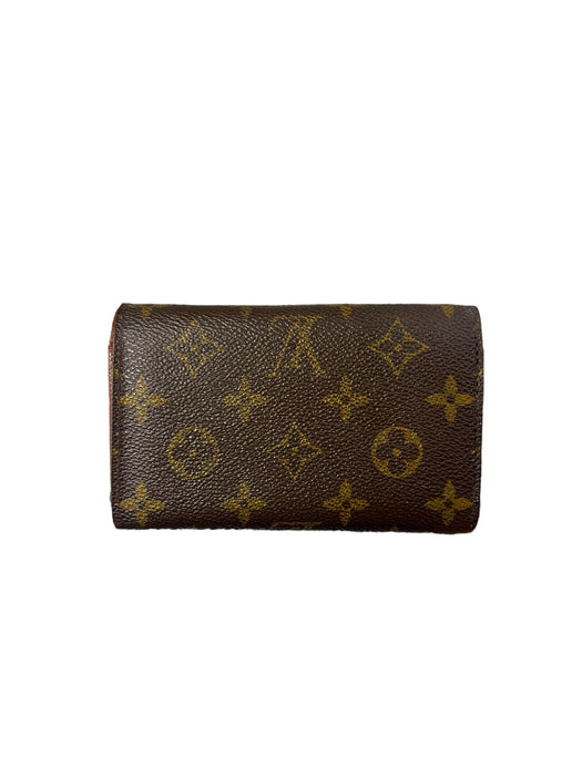 Louis Vuitton Monogram Porte Monnaie Tresor Bi-fold Wallet