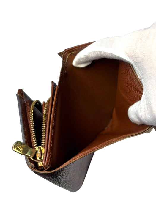 Louis Vuitton Monogram Porte Monnaie Tresor Bi-fold Wallet