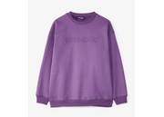 Fucking Awesome Stamp Embossed Crewneck Purple